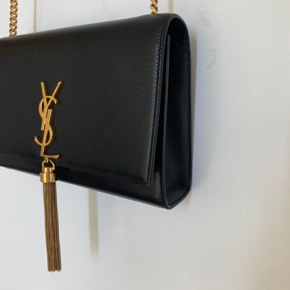 YSL - Medium Kate Tassel Leather Shoulder Bag - Picture 3 of 7